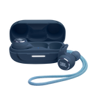 JBL Reflect Aero TWS - Blue - True wireless Noise Cancelling active earbuds - Hero